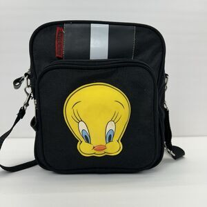 VTG Looney Tunes Tweety Bird 1998 Backpack Convertible Crossbody 3D Pockets